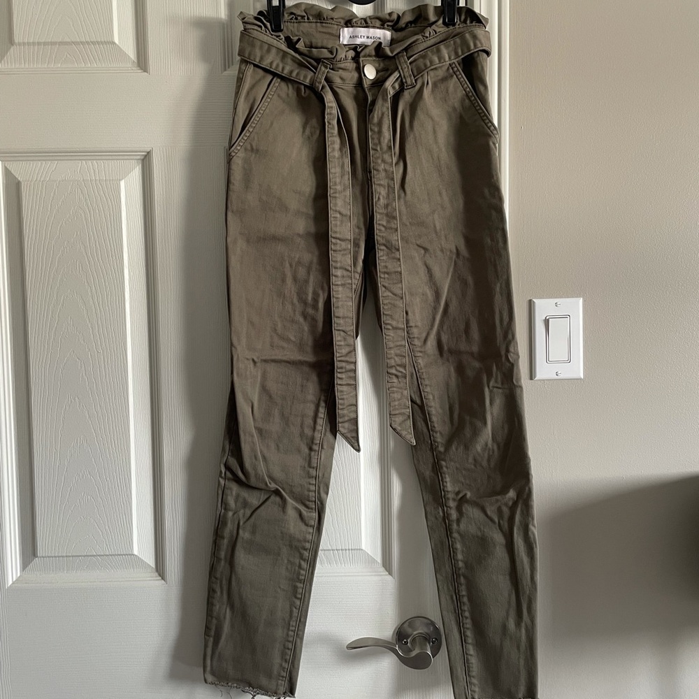 Slim cargo pants